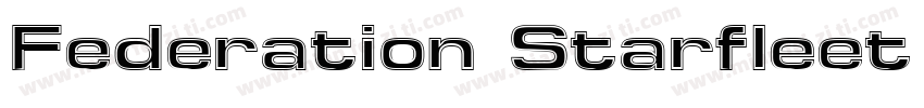 Federation Starfleet 2字体转换